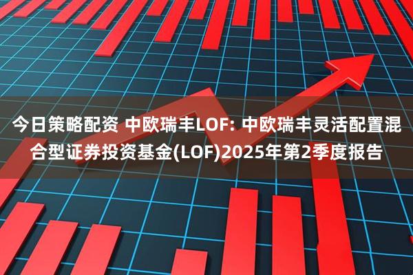 今日策略配资 中欧瑞丰LOF: 中欧瑞丰灵活配置混合型证券投资基金(LOF)2025年第2季度报告